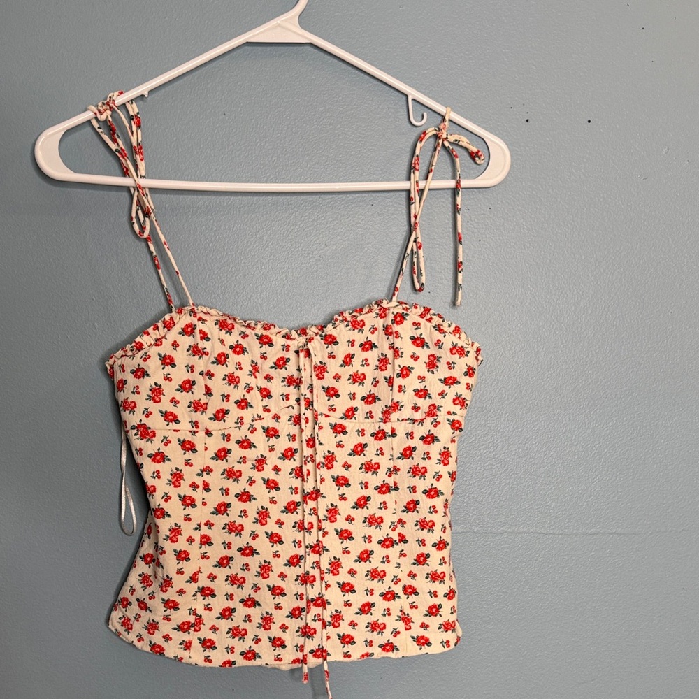 Zara-Floral Print Women's Top